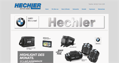 Desktop Screenshot of hechler-motorrad.de